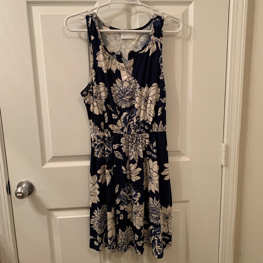 French Grey Dress